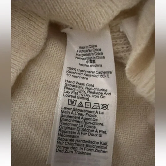 MADEWELL XL Cashmere V-Neck Sweater NS661 - Picture 5 of 6